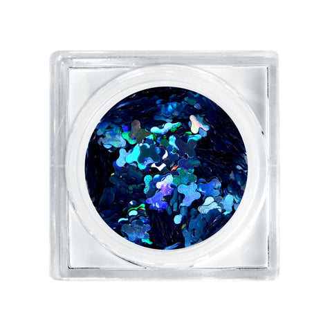 Catching Butterflies glitter decor (Blue Holographic)