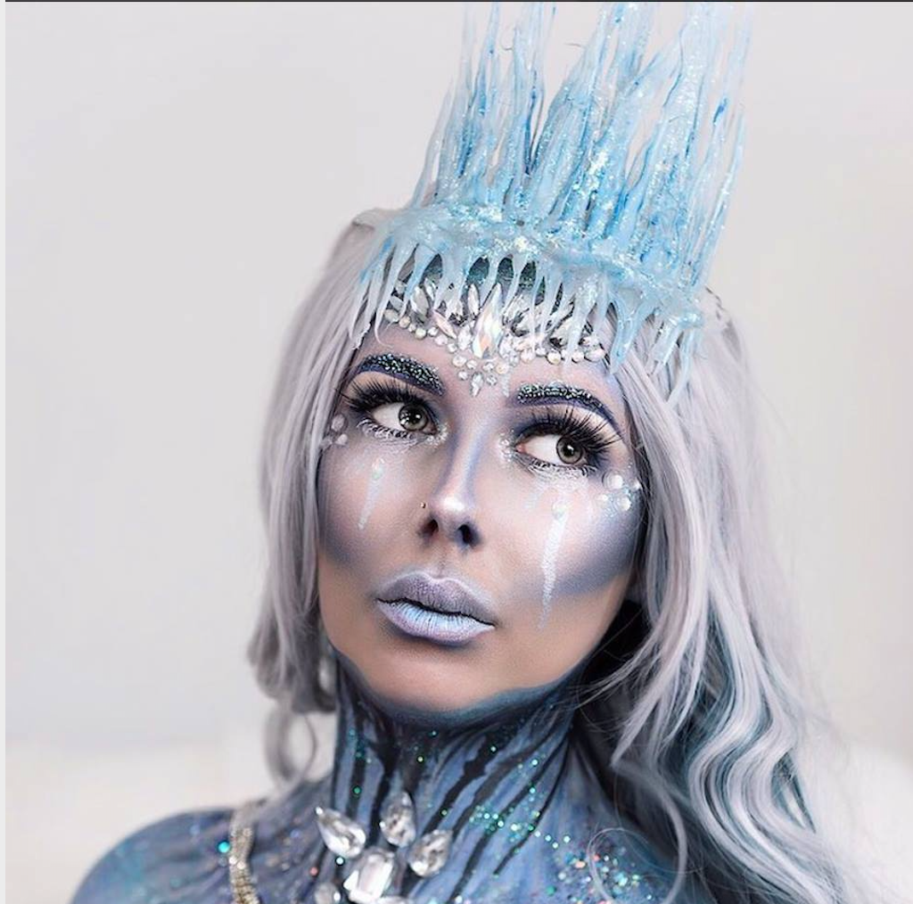 krater Møde Opgive Glitter Makeup | White + Silver + Cream + Blue + Purple | Ice Queen – Lit  Cosmetics