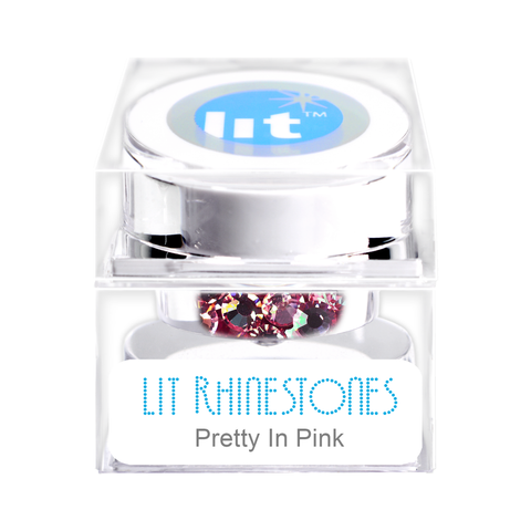 Lit Rhinestones - Pretty in Pink