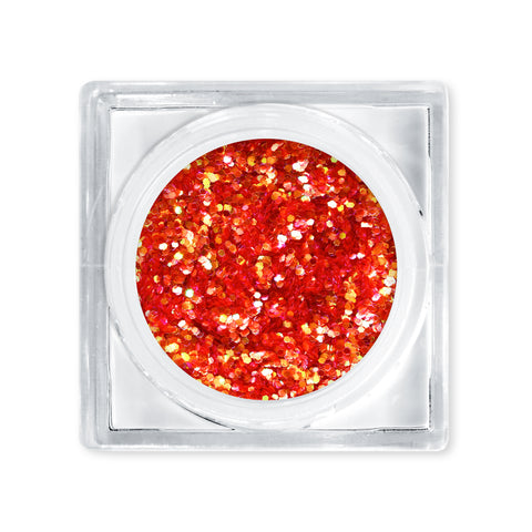 LA Splash Cosmetics Metallic Sparkling Loose Glitter Red Eyeshadow