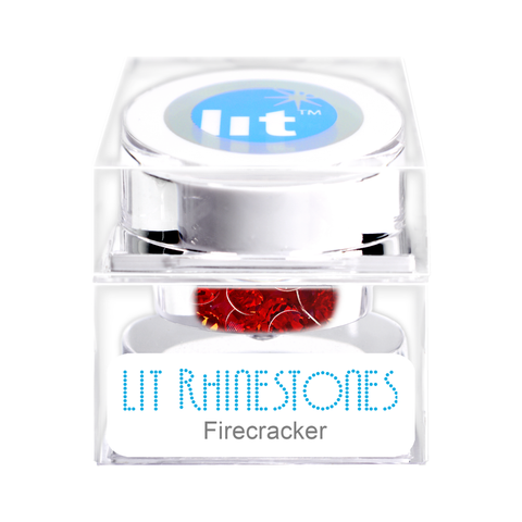 Lit Rhinestones - Fire Cracker