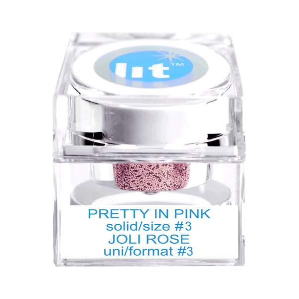 Pretty in Pink Glitter (Solid)