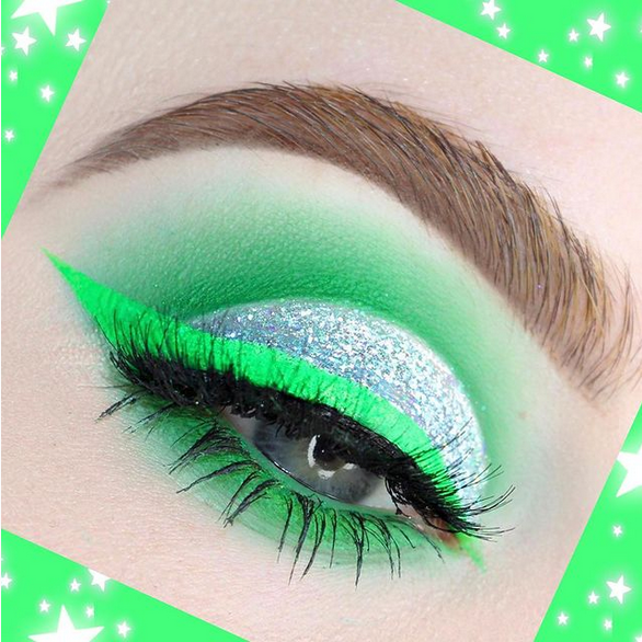 Electric Lime Neon Mica Powder by Glitter Heart Co.™