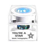 You're A Star - Black (Glitter Decor)