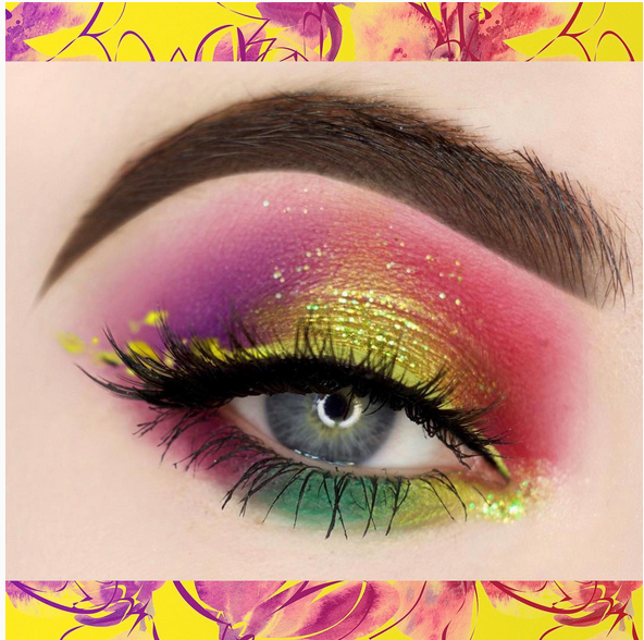 Glitter Makeup | Ziggy Stardust | Yellow Glitter – Lit Cosmetics