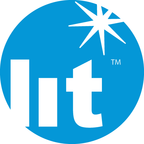 logo of Lit Cosmetics | Glitter Makeup + Vegan Glitter Base